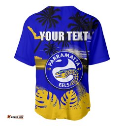 NRL Eels Baseball Jersey Shirt Summer Vibe Style