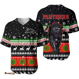 Panthers Baseball Jersey Shirt Penrith Christmas The Riff