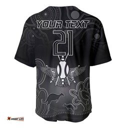 Collingwood Football Baseball Jersey Shirt Magpies The Starry Night Indigenous
