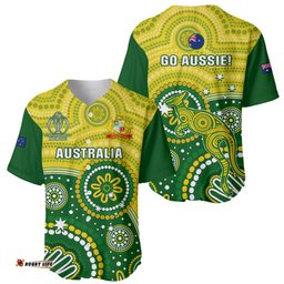 Australia Cricket Baseball Jersey Shirt Aboriginal Go Champions World Cup