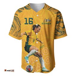 Hayley Raso Australia Matildas Baseball Jersey Shirt