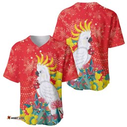 Sulphur crested Cockatoo Christmas Baseball Jersey Shirt Australia Gumtree With Golden Wattle