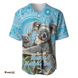 Australia Mothers Day Baseball Jersey Shirt I Love You Every Universe Aboriginal Art