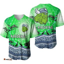 Raiders Indigenous Baseball Jersey Shirt