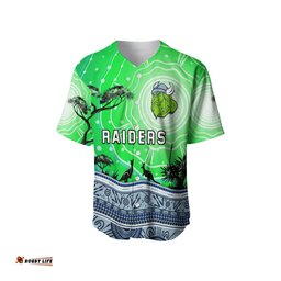 Raiders Indigenous Baseball Jersey Shirt