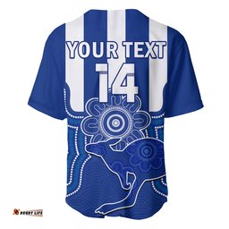 Custom Text And Number Laramba Football Baseball Jersey Shirt Roos Aboriginal Art