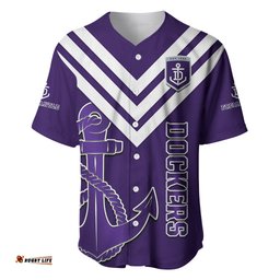 Fremantle Dockers Football Baseball Jersey Shirt Go Freo Sporty Version 01