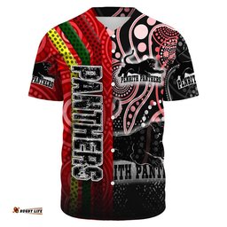 Clothing Penrith Panthers Sporty Style Baseball Jersey Shirts