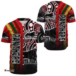 Clothing Penrith Panthers Sporty Style Baseball Jersey Shirts
