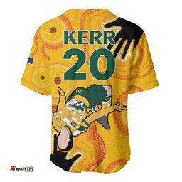 Sam Kerr Matildas Baseball Jersey Shirt Australia Soccer World Cup Quater Final