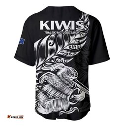 New Zealand Kiwi Rugby Baseball Jersey Shirt