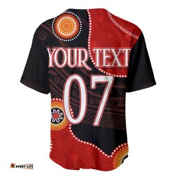 Personalised NAIDOC Week NRL Dragons For Our Elders Baseball Jersey Shirt