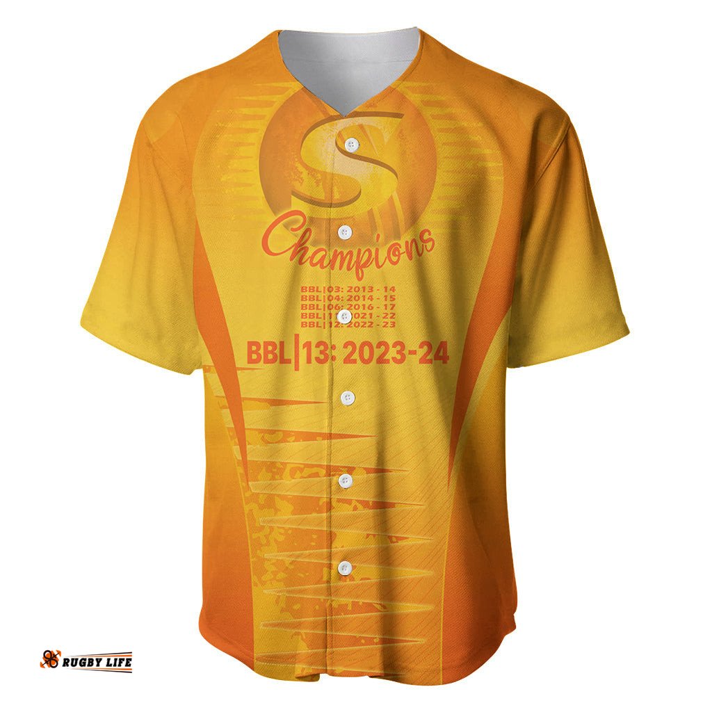 Fire Up Scorchers Custom Baseball Jersey Shirt The Sixth Time Champions