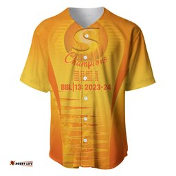 Fire Up Scorchers Custom Baseball Jersey Shirt The Sixth Time Champions