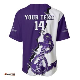 Personalised Fremantle Dockers Football Baseball Jersey Shirt Go Freo Sporty Version 02