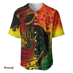 NRL ANZAC Panthers Baseball Jersey Shirt Camouflage 03