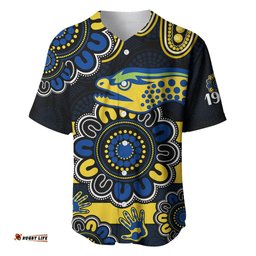 Custom Personalised NRL Parramatta Eels Rugby Baseball Jersey Shirt Eels 1947 Aboriginal