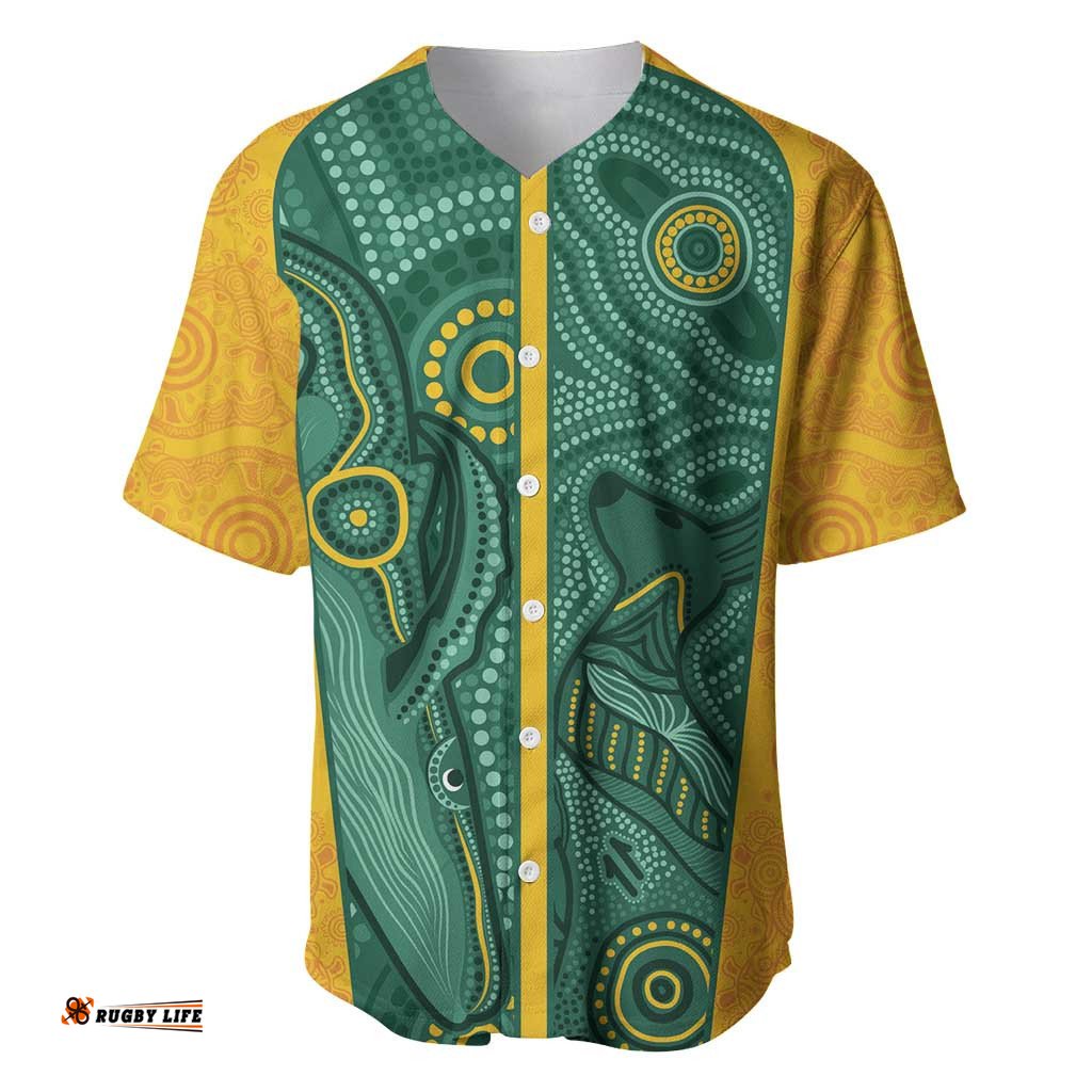 Australia 2024 Custom Baseball Jersey Shirt Aboriginal GO Team Aussie