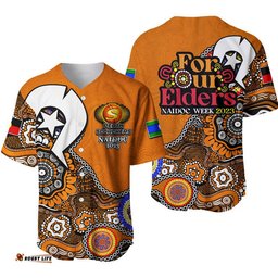 Perth Scorchers Cricket Baseball Jersey Shirt NAIDOC Patterns