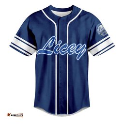 Custom Personalised Dominican Tigres del Licey Baseball Jersey Shirt Authentic No3