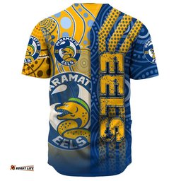 Clothing Parramatta Eels Sporty Style Baseball Jersey Shirts