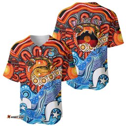 Aboriginal And Torres Strait Islands Baseball Jersey Shirt We Are One