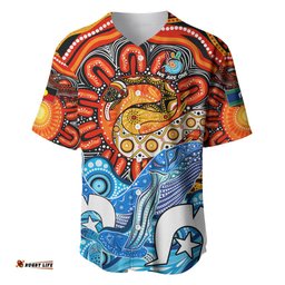 Aboriginal And Torres Strait Islands Baseball Jersey Shirt We Are One