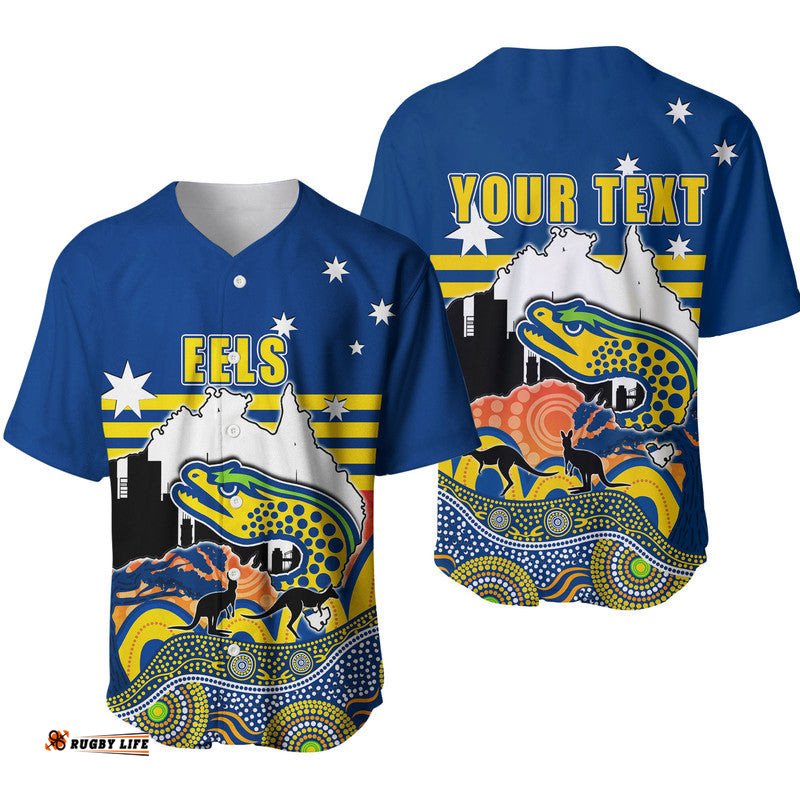 Custom Personalised Roosters Rugby Baseball Jersey Shirt Australia Day Style 05