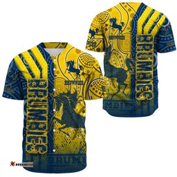 Clothing Brumbies Sporty Style Baseball Jersey Shirts