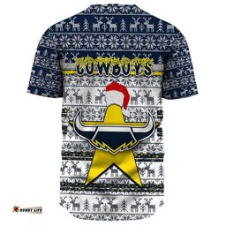 Custom Clothing North Queensland Cowboys Aboriginal Tattoo Baseball Jersey Shirts