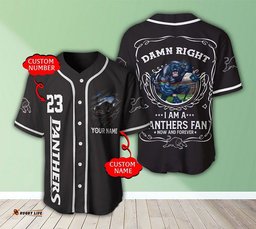Personalized Penrith Panthers Baseball Jersey Shirt National I Am A Fan Football League Custom NRL