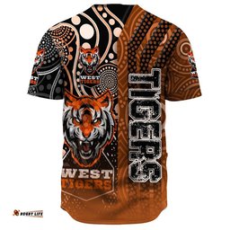 Clothing West Tigers Sporty Style Baseball Jersey Shirts