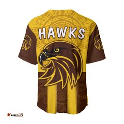 Hawks Indigenous Baseball Jersey Shirt Hawthorn Football