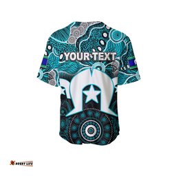 Custom Personalised Power Australian Football Torres Strait Islanders Mix Aboriginal Baseball Jersey Shirt