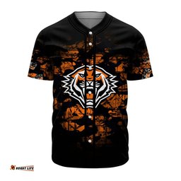 Wests Tigers Baseball Jersey Shirt Camouflage Vintage NRL