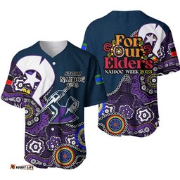 Storm Rugby Baseball Jersey Shirt NAIDOC Patterns