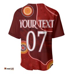 Personalised NAIDOC Week NRL Dolphins For Our Elders Baseball Jersey Shirt