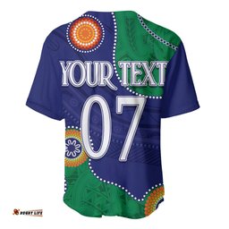 Personalised NAIDOC Week NRL NZ Warriors For Our Elders Baseball Jersey Shirt