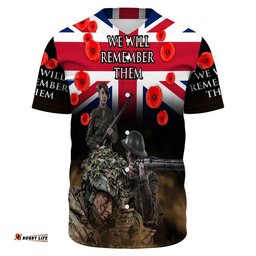 Remember The Sacrifice They Gave For Out Freedom Baseball Jersey Shirt
