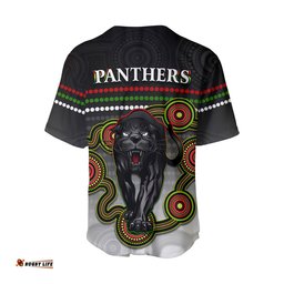 Panthers Indigenous Baseball Jersey Shirt Version White Alternate