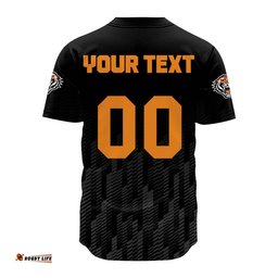 Wests Tigers Baseball Jersey Shirt Logo Sport Ombre NRL