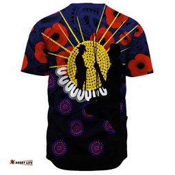 Anzac Day We Will Remember Them Baseball Jersey Shirt
