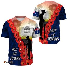 Anzac Day All Gave Some Baseball Jersey Shirt