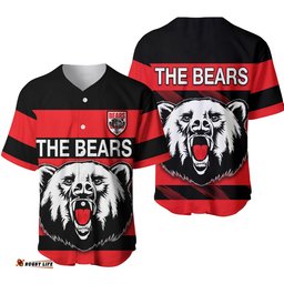The Bears Baseball Jersey Shirt North Sydney Bears Strong Comeback