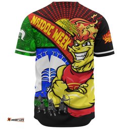 Amazing Aussie Gold Coast SUNS NAIDOC Week Pride Edition Baseball Shirt