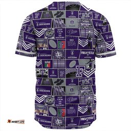 Amazing Aussie Fremantle Legacy Of The Pride Comic Style Baseball Shirt