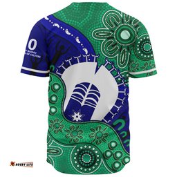 Amazing Aussie Indigenous Australian Aboriginal Shared Journey Spirit And Country Baseball Shirt