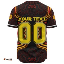 Amazing Aussie Gold Coast SUNS Spirit Warriors Of The Game Baseball Shirt