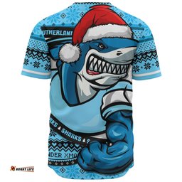 Amazing Aussie Cronulla Sutherland Sharks Ugly Knit Style For Christmas Game Fans Baseball Shirt
