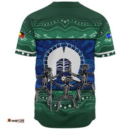 Amazing Aussie Indigenous Australian Aboriginal Torres Warrior Spirit NAIDOC Week Dance Edition Baseball Shirt